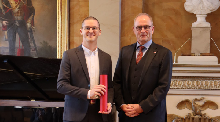 Preisverleihung an JProf. Krannich